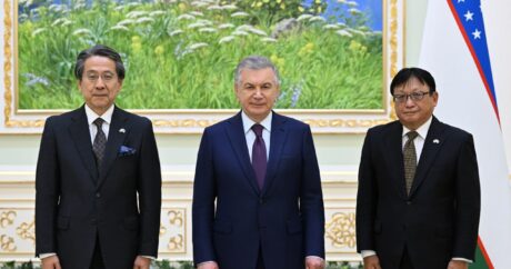 Президент Узбекистана принял делегацию Японии