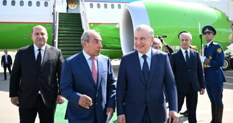 Президент Узбекистана прибыл в Физули