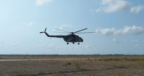 Проведены учебно-тренировочные полеты с вертолетными подразделениями ВВС