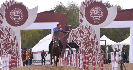 V Всемирные игры кочевников: стартовали соревнования по жамбы ату