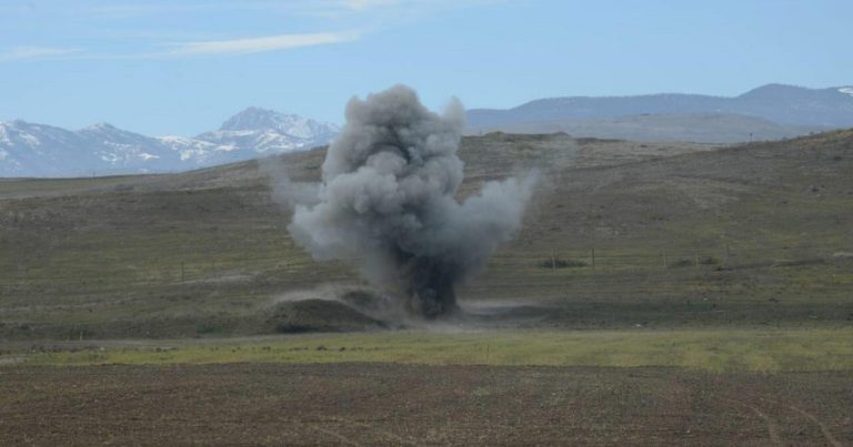 На прошлой неделе на освобожденных территориях обезврежено 232 мины