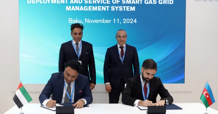 В рамках COP29 подписано соглашение между SOCAR и IntelliGrid