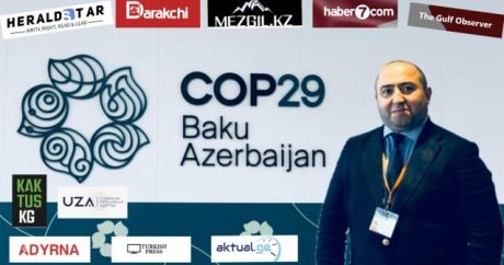 Агиль Алескер рассказал о COP29 средствам массовой информации 8 стран — ФОТО