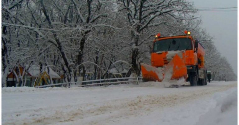 Дорога Баку-Шамахы очищена от снега