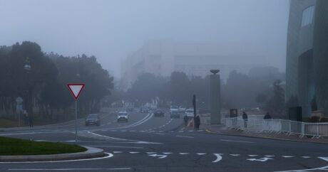 В Азербайджане наблюдается туман